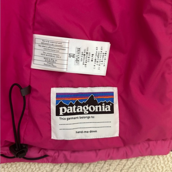 Patagonia Girls Hot Pink Nano Puff XL Brand New! - Picture 3 of 5